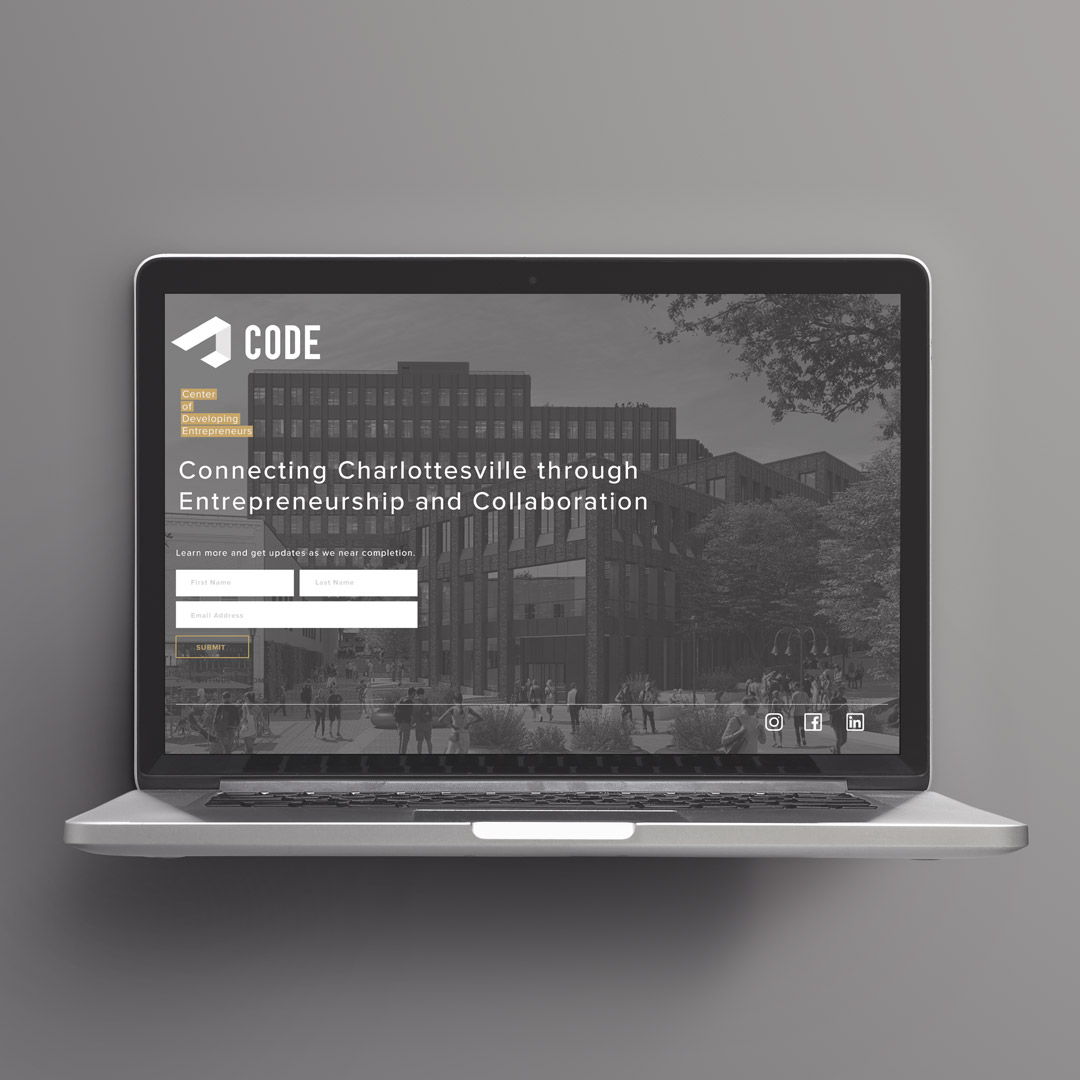 CODE Landing Page
