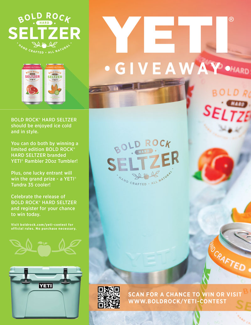 Bold Rock Seltzer Yeti Campaign